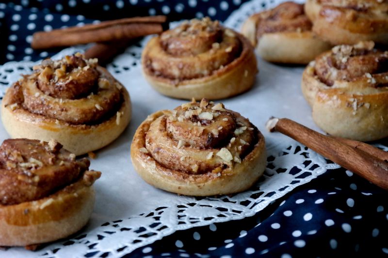 Kanelbullar, czyli cynamonowe bułeczki  Kanelbullar, czyli cynamonowe bułeczki
