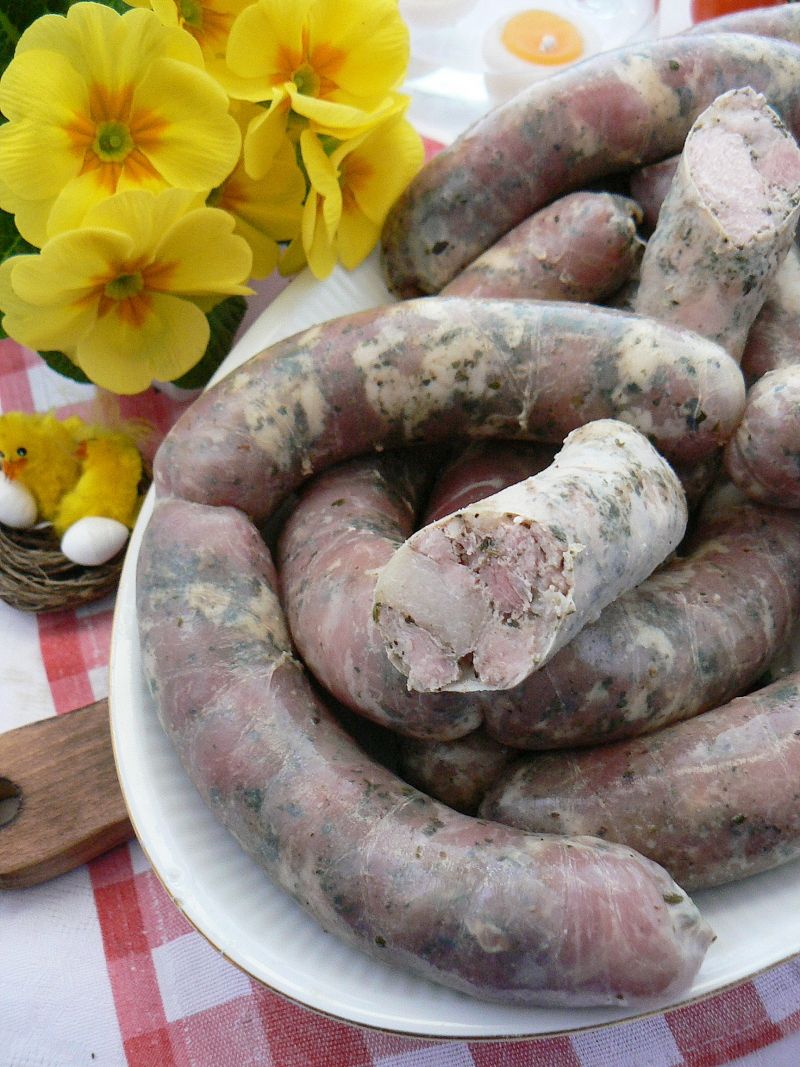 Kiełbasa biała grubo mielona 