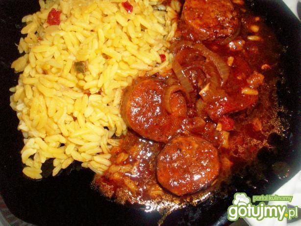 kiełbasa chorizo na gorąco