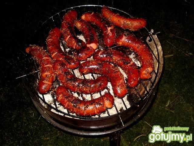 Kiełbasa grillowana z przyprawami Kiełbasa grillowana z przyprawami