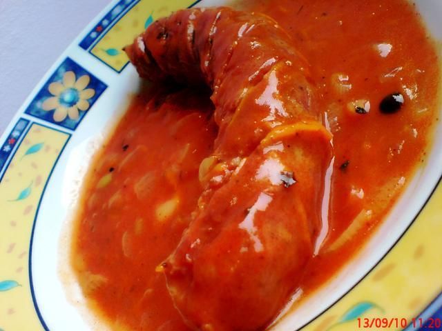 Kiełbasa po myśliwsku Kiełbasa po myśliwsku