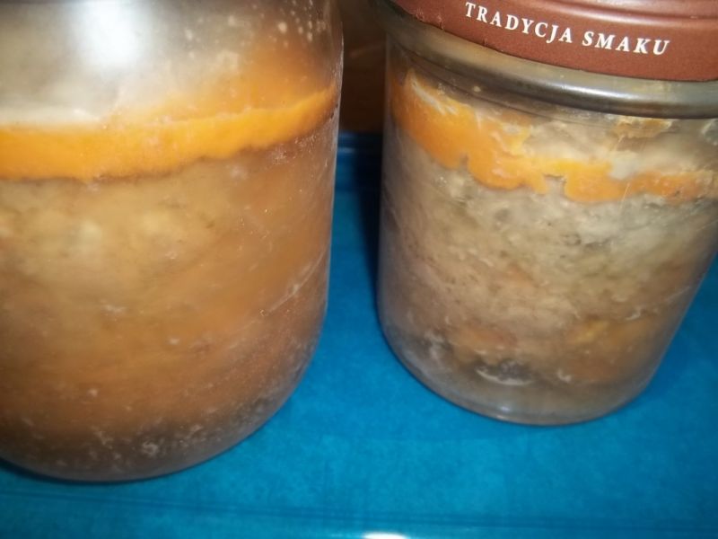 Kiełbasa wieprzowa ze słoika  Kiełbasa wieprzowa ze słoika