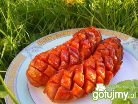 Kiełbaski w ostrej glazurze