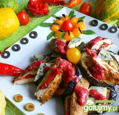 Kieszonka z kurczaka pod pierzynką  Kieszonka z kurczaka pod pierzynką