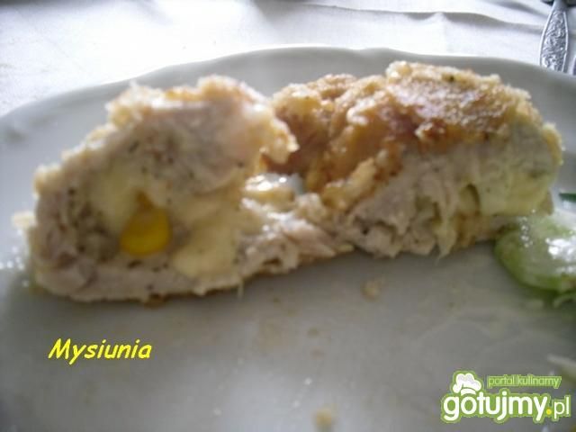 Kieszonki z kukurydzą i porem Kieszonki z kukurydzą i porem