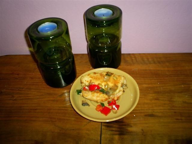 Kieszonki z kurczaka z nadzieniem Kieszonki z kurczaka z nadzieniem