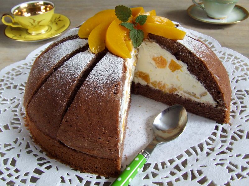 Kilimandżaro z brzoskwiniami