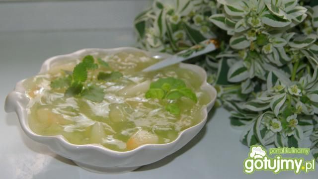 Kisiel jabłkowy z ziołami 
