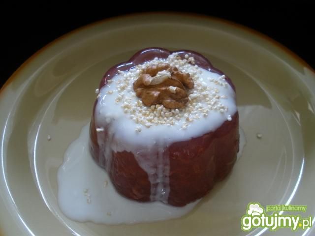 Kisiel malinowy z dodatkami