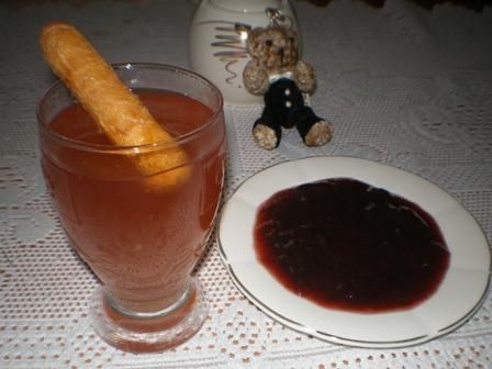 Kisiel śliwkowy z konfiturą śliwkową Kisiel śliwkowy z konfiturą śliwkową