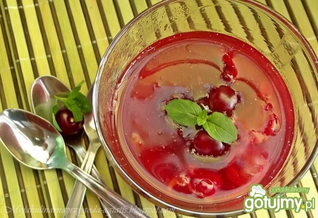 Kisiel wiśniowo - cytrynowy