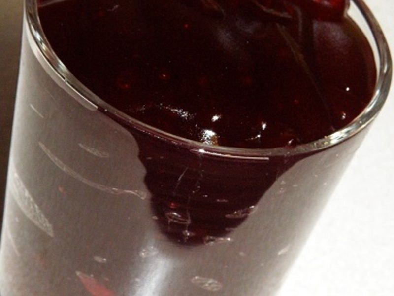 Kisiel z czarnej porzeczki