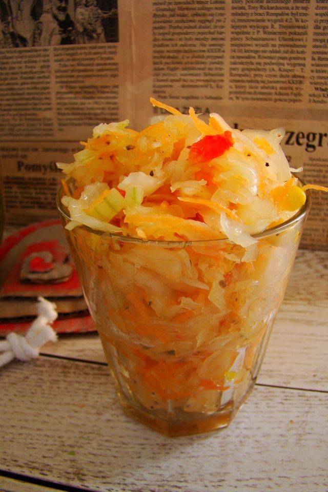 Kiszona kapusta z chilli