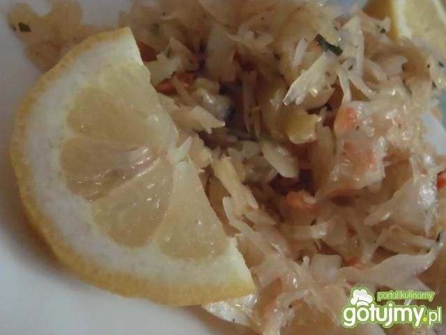 Kiszona kapusta z marchewką             