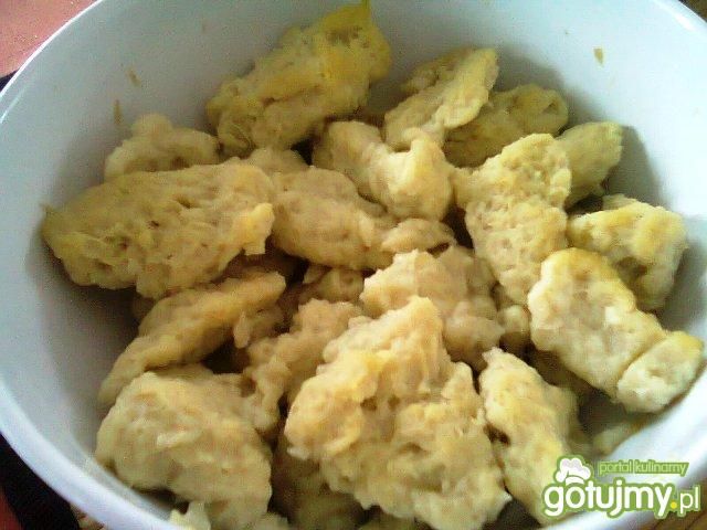 Kładzione kluski ziemniaczane Kładzione kluski ziemniaczane