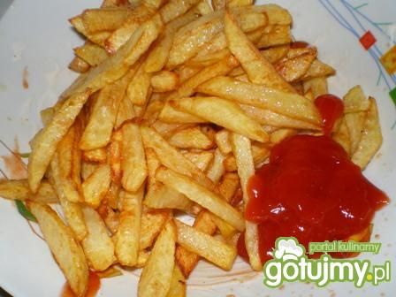 Klasyczne złociste frytki