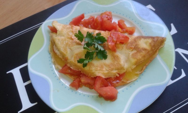 Klasyczny omlet francuski Klasyczny omlet francuski
