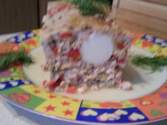 Klops faszerowany jajkiem