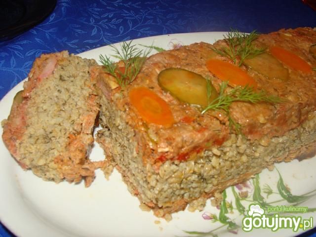 Klops z kaszy jęczmiennej