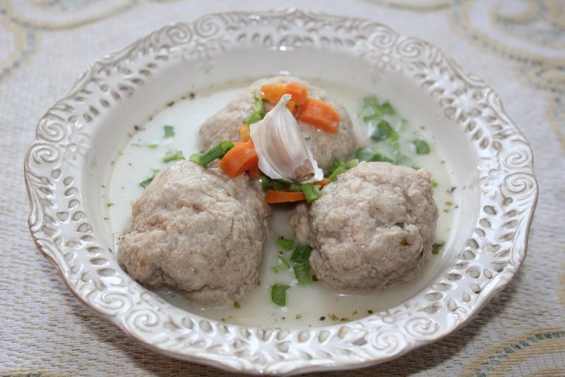 Klopsiki w kapuścianej polewce