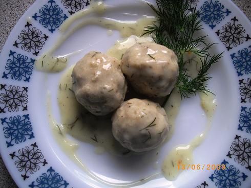 Klopsiki w Sosie Koperkowym Klopsiki w Sosie Koperkowym