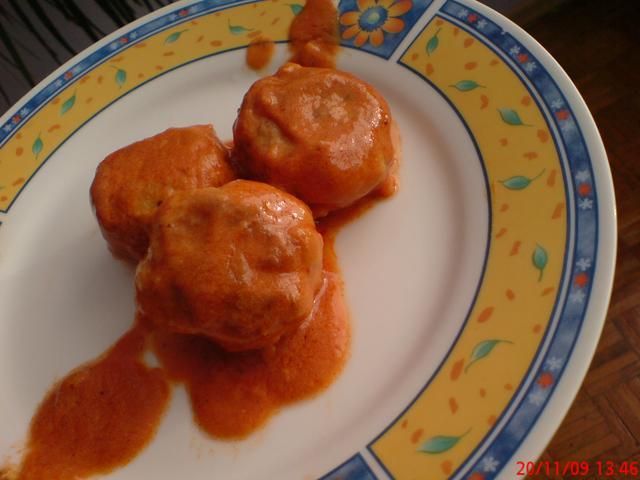 Klopsiki w sosie węgierskim Klopsiki w sosie węgierskim