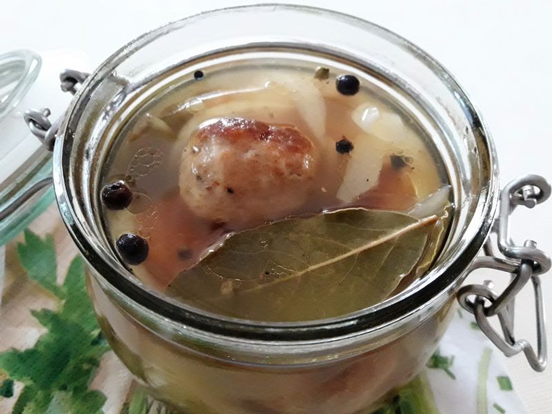 Klopsiki w zalewie octowej