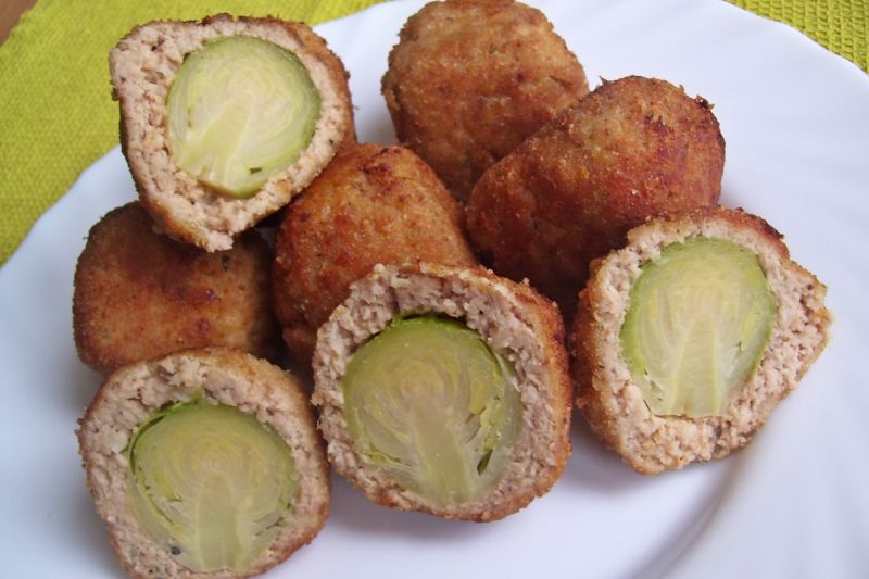 Klopsiki z brukselką Klopsiki z brukselką