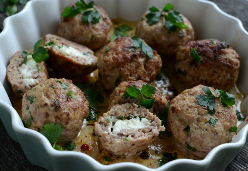 Klopsiki z fetą Klopsiki z fetą