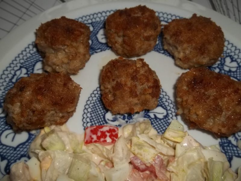 Klopsiki z kaszą Klopsiki z kaszą