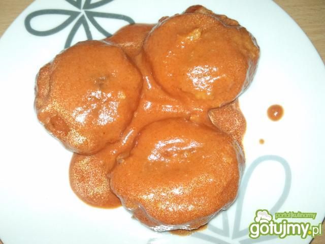 Klopsiki z manną w sosie pomidorowym