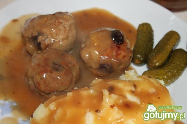 Klopsiki z żurawiną  Klopsiki z żurawiną