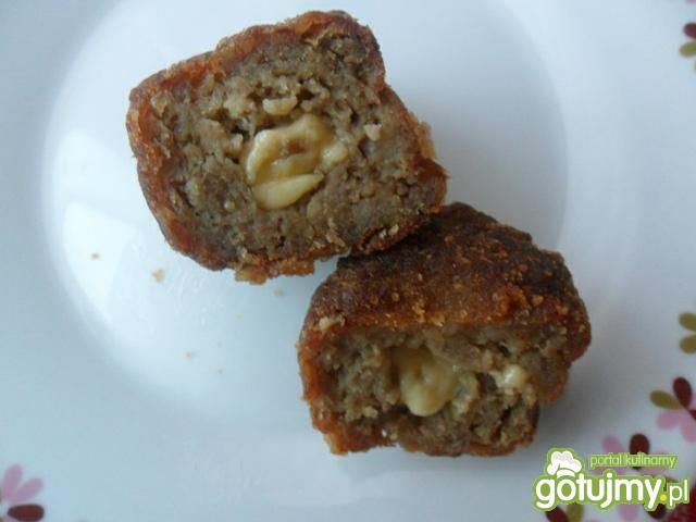 Klopsy nadziewane serem  Klopsy nadziewane serem