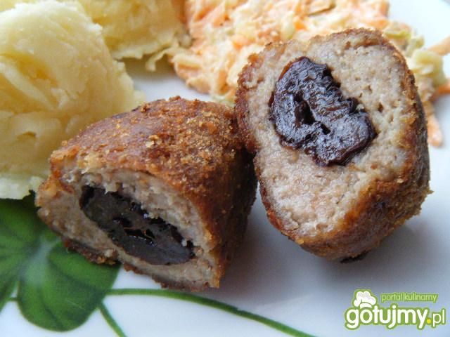 Klopsy z suszonymi śliwkami