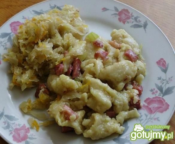 Kluchy z kapustą Kluchy z kapustą