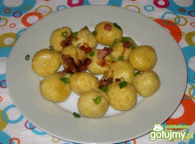 Kluseczki bezglutenowe z dynią 