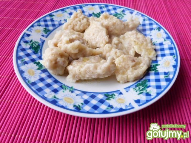 Kluseczki kładzione z płatków owsianych Kluseczki kładzione z płatków owsianych