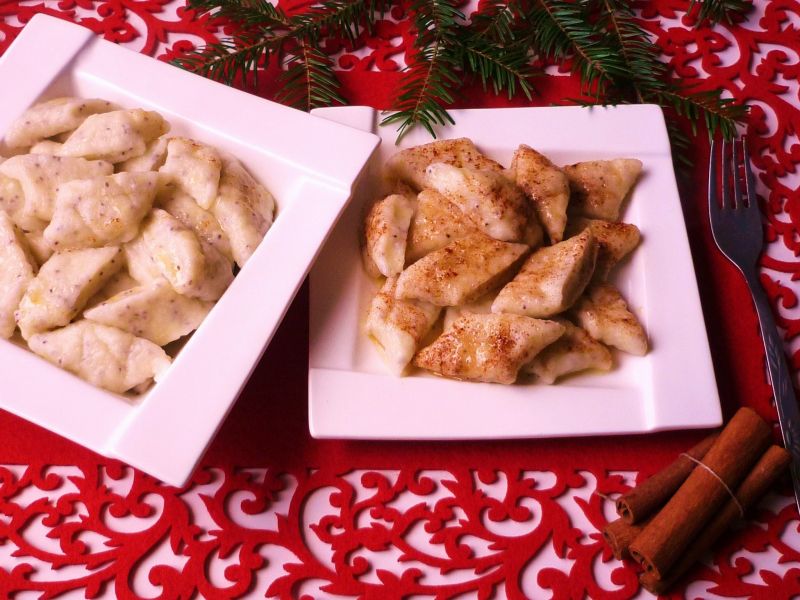 Kluseczki serowe z nasionami chia Kluseczki serowe z nasionami chia