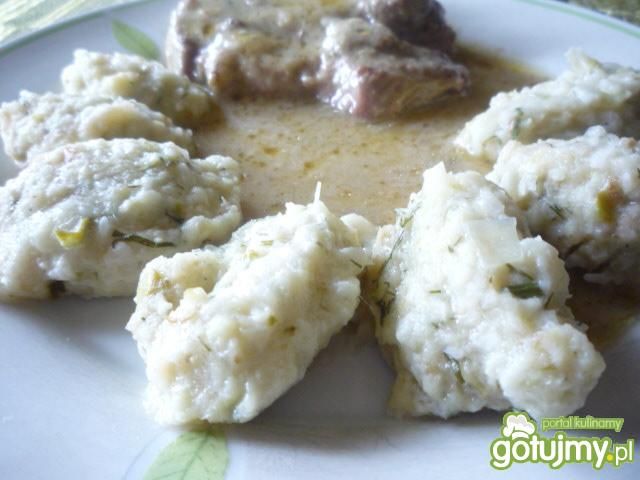 Kluseczki z białej kapusty