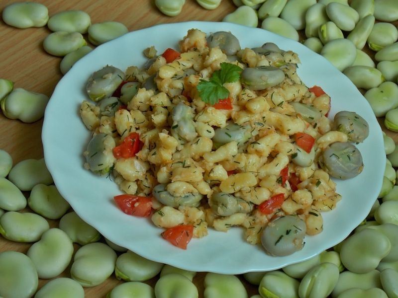 Kluseczki z bobem Kluseczki z bobem