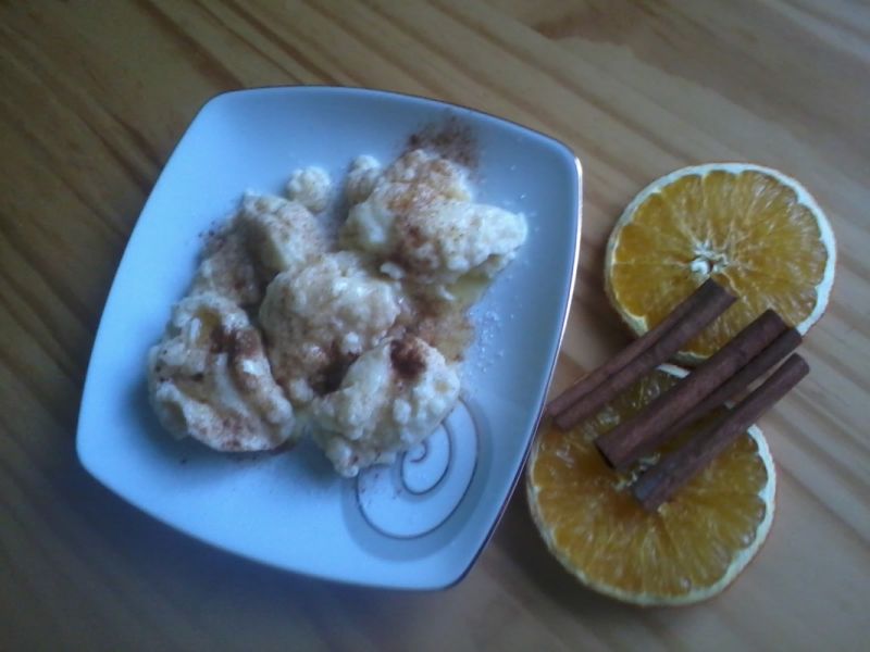 Kluseczki ze śmietany z jabłkami Kluseczki ze śmietany z jabłkami