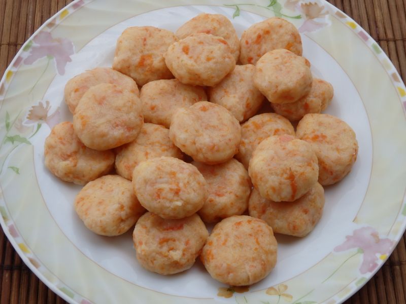 Kluseczki ziemniaczano-marchewkowe Kluseczki ziemniaczano-marchewkowe