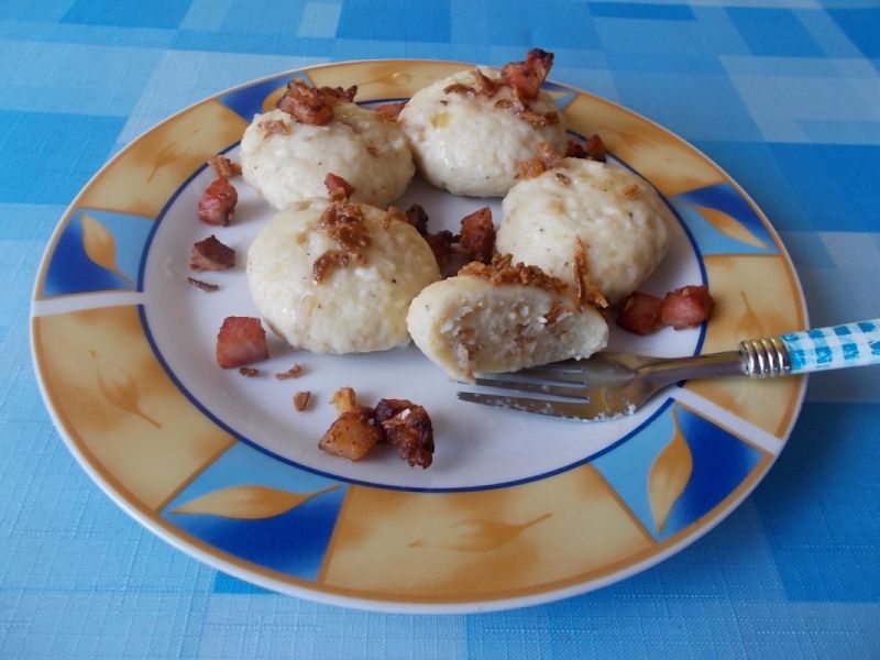 Kluski ala ruskie pierogi
