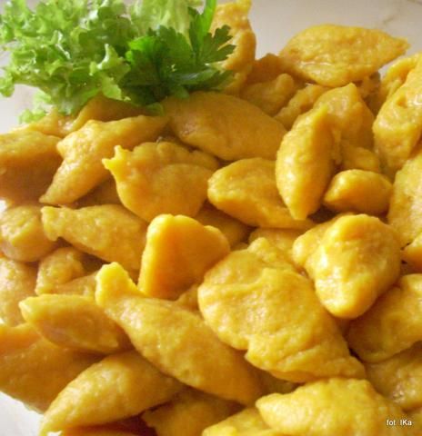 Kluski kładzione marchewkowe Kluski kładzione marchewkowe