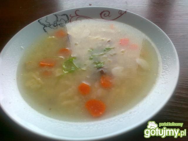 Kluski lane na rosole