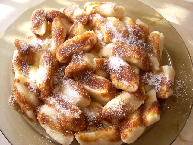 Kluski leniwe Pyzy Kluski leniwe Pyzy