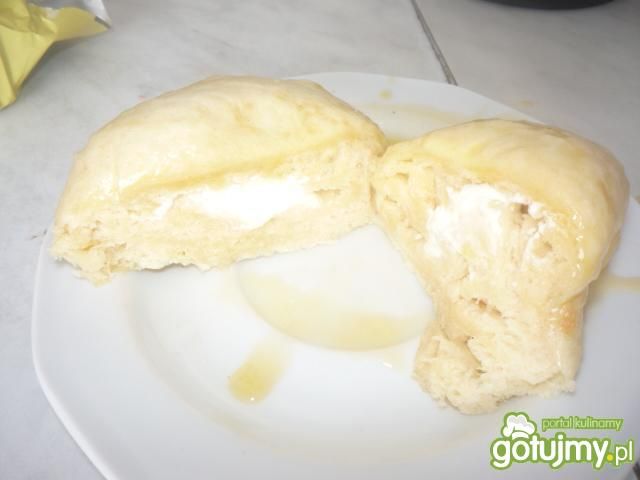 Kluski na parze z serem białym