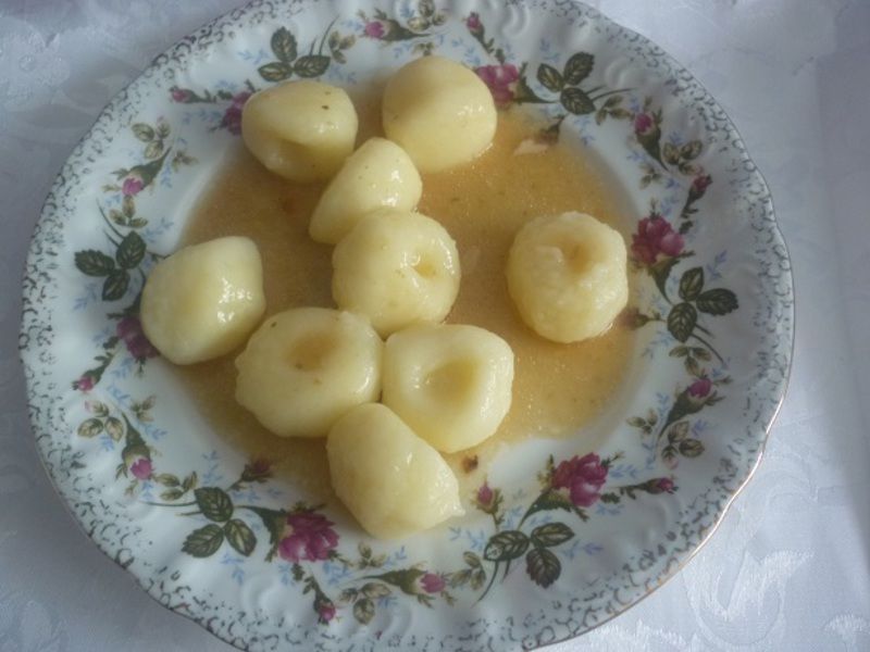 Kluski śląskie.