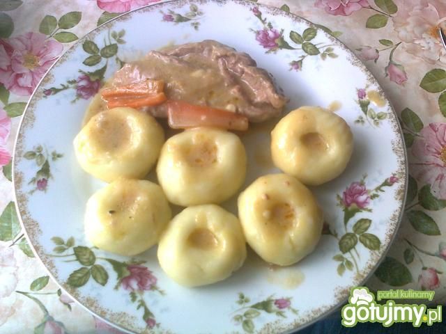 Kluski śląskie z mięsem 2