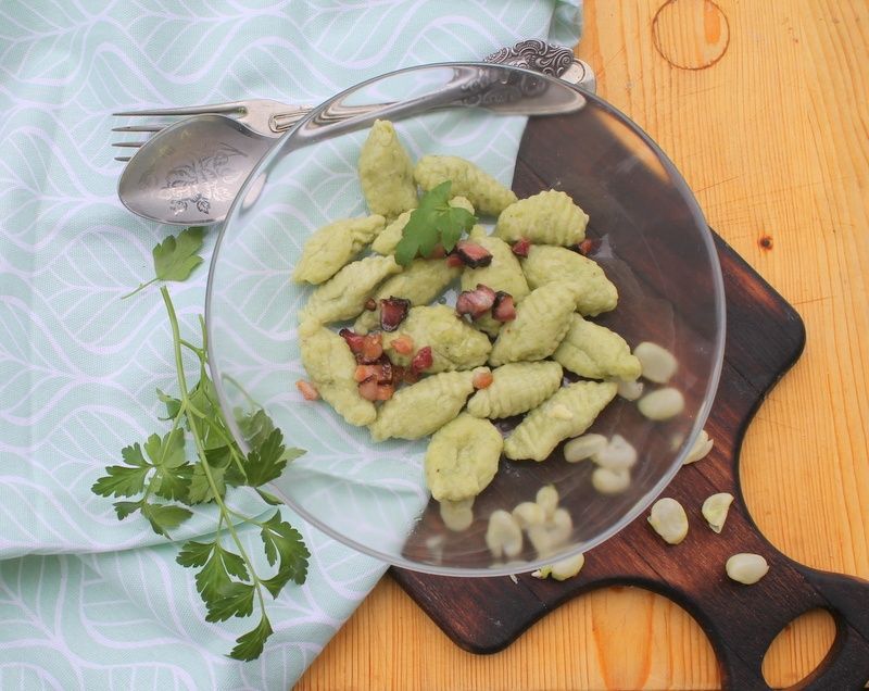 Kluski z bobu zwane gnocchi Kluski z bobu zwane gnocchi